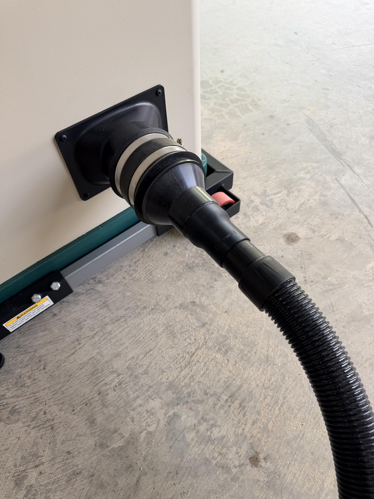 DEWALT Dust Separator with 6 Gallon Poly Tank, 99.5% Efficiency Cyclone Dust Collector, High-Performance Cycle Powder Collector Filter, DXVCS002 customer photo 2