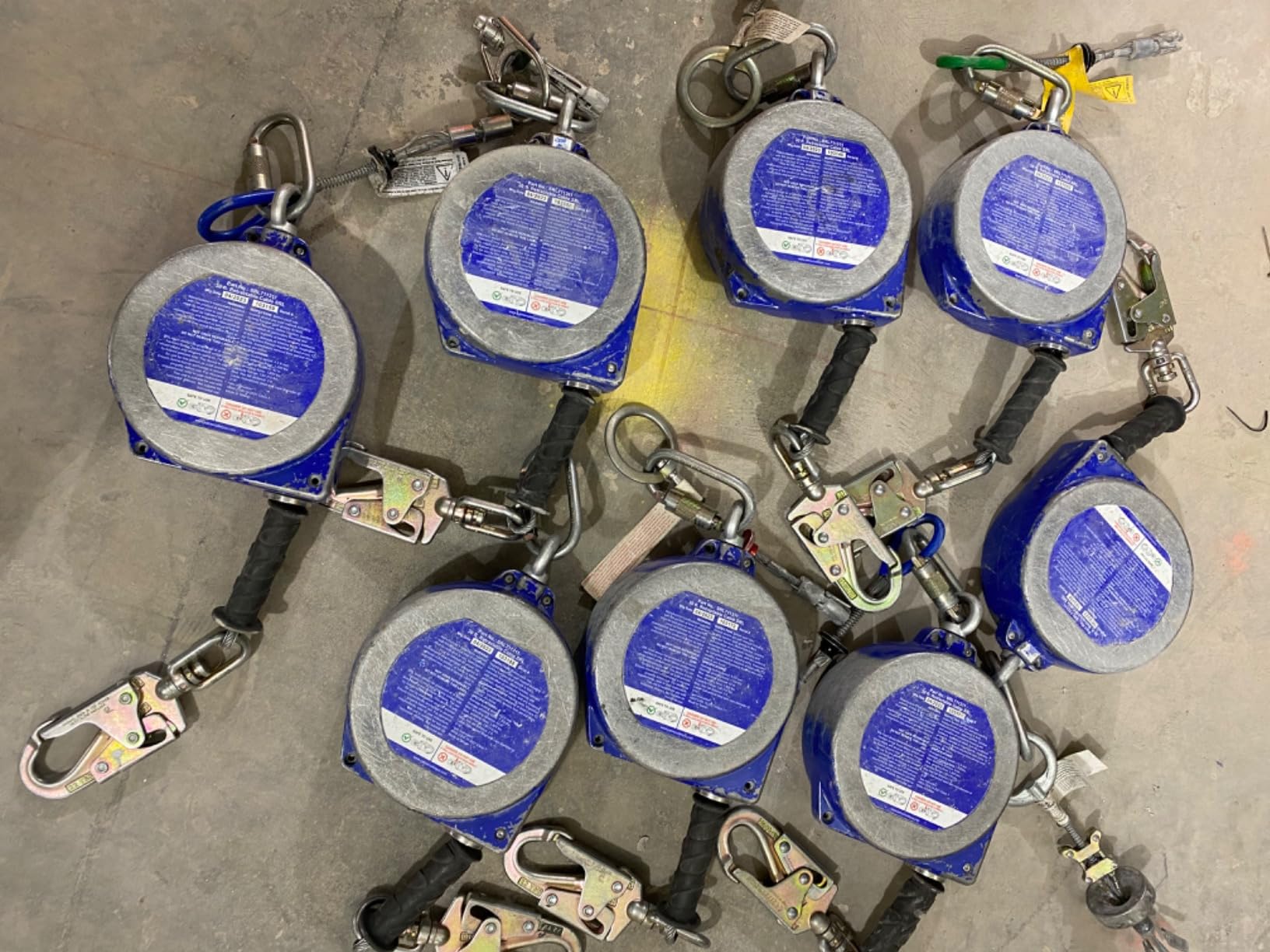 Palmer Safety SRD 30 FT. Self Retracting Lifeline I ANSI Z359.14-2021 Class 1 I SRL Device Swivel Top Galvanized Cable w/Small Steel Snap Hook I Fall Arrest Safety Yoyo customer photo 2
