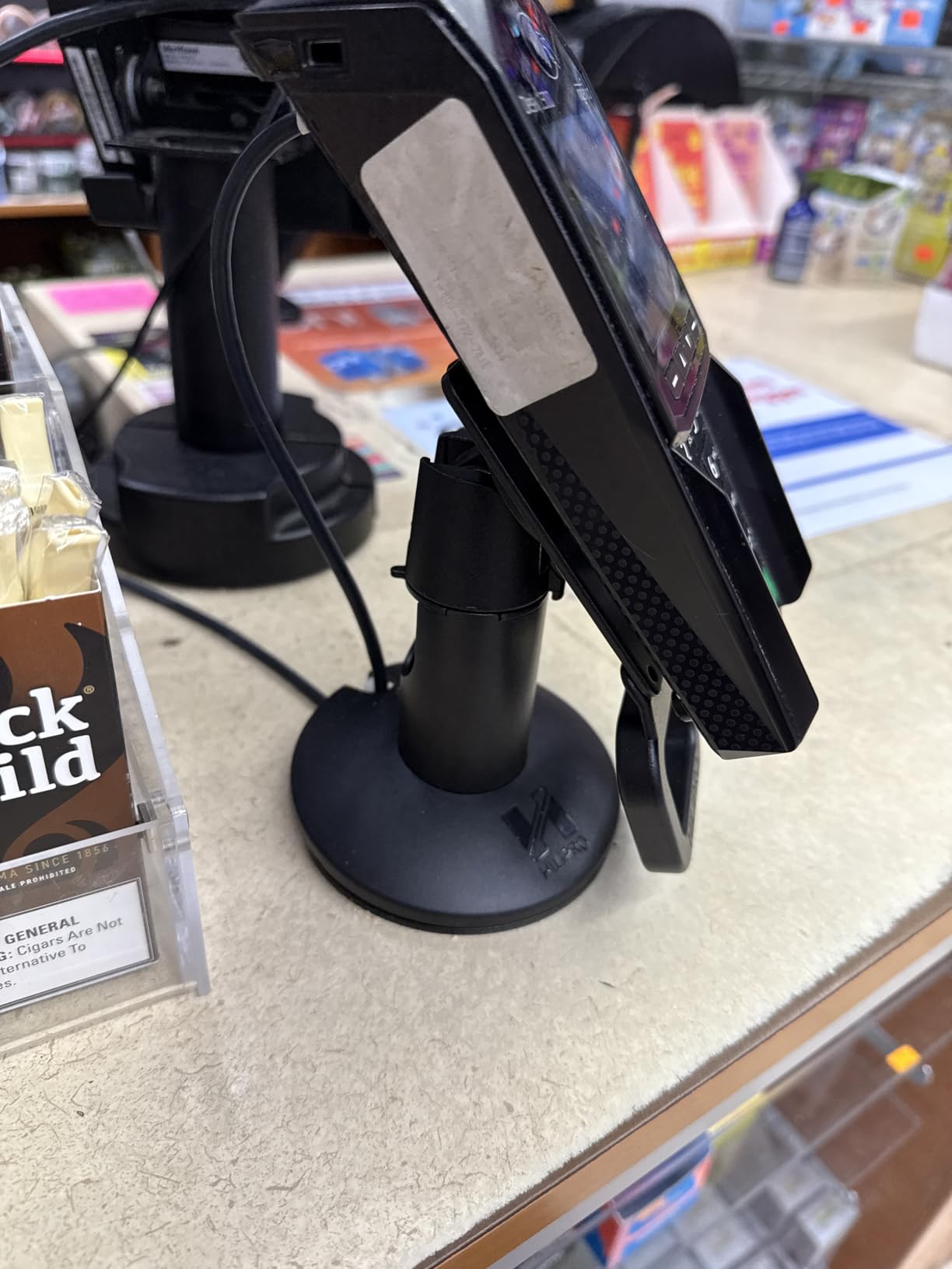 Hilipro Point of Sale Stand - Swivel Stand for Ingenico Lane 3000, 3600, 5000, 7000, 8000, Axium RX5000, Axium RX7000, Axium RX9000 and Desk 1500 pinpad customer photo 1