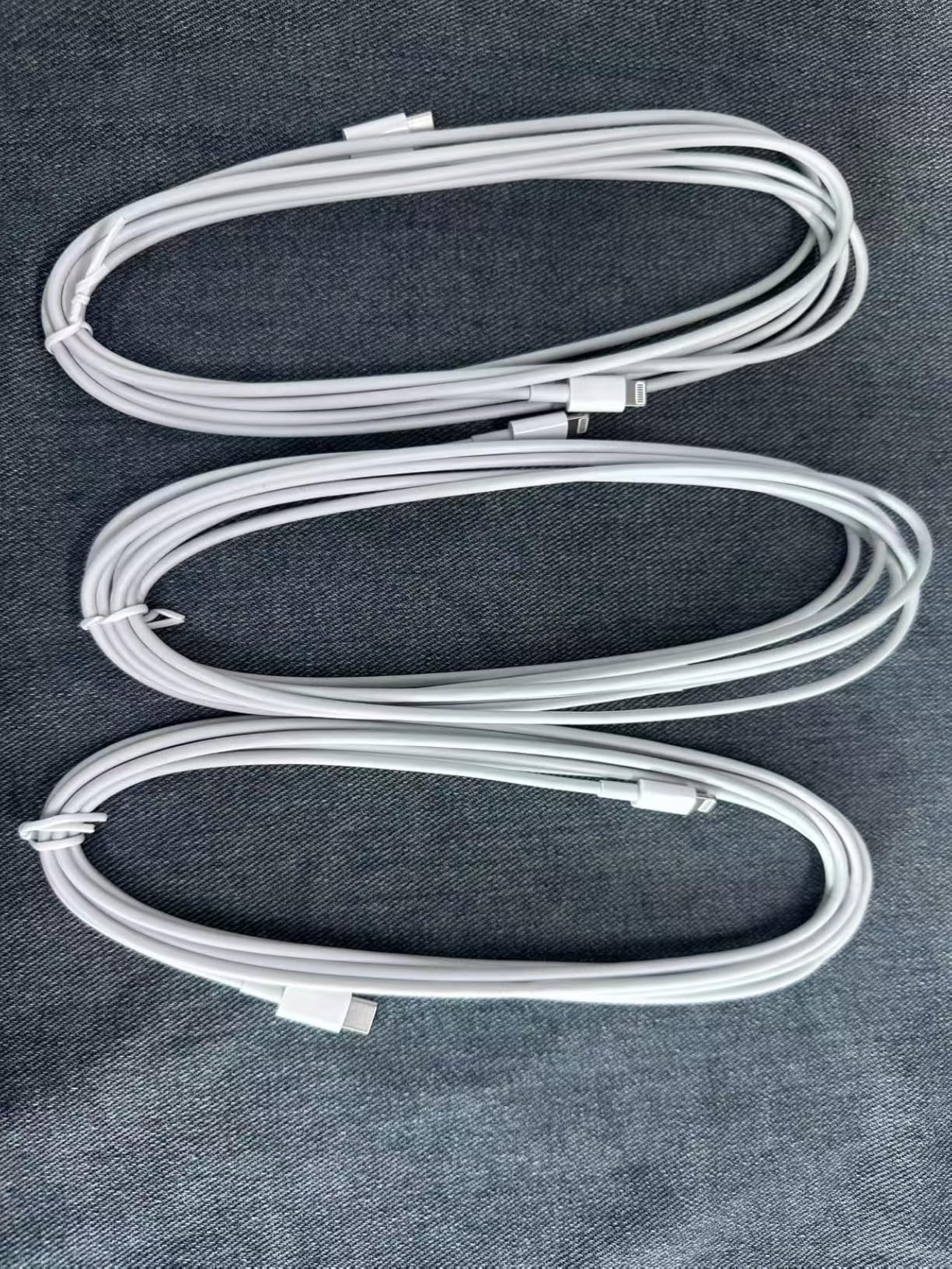 iPhone Charger Cord [Apple MFi Certified] USB C to Lightning Cable 3Pack 10 FT Type C Power Delivery Fast Charging Cable Compatible with iPhone 14 13 12 11 Pro Max XS Max XR X 8 iPad,White customer photo 1