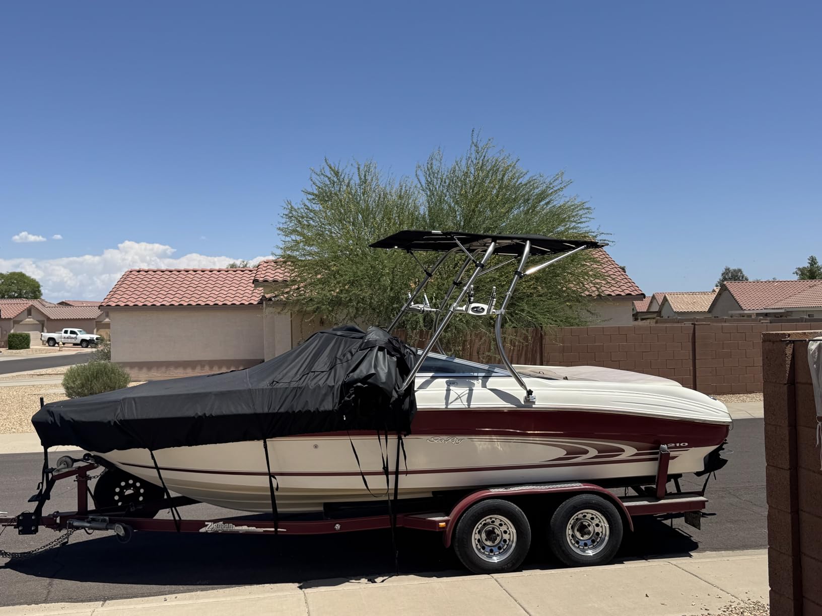 Big Air Super Shadow Wakeboard Tower Bimini Top - 76