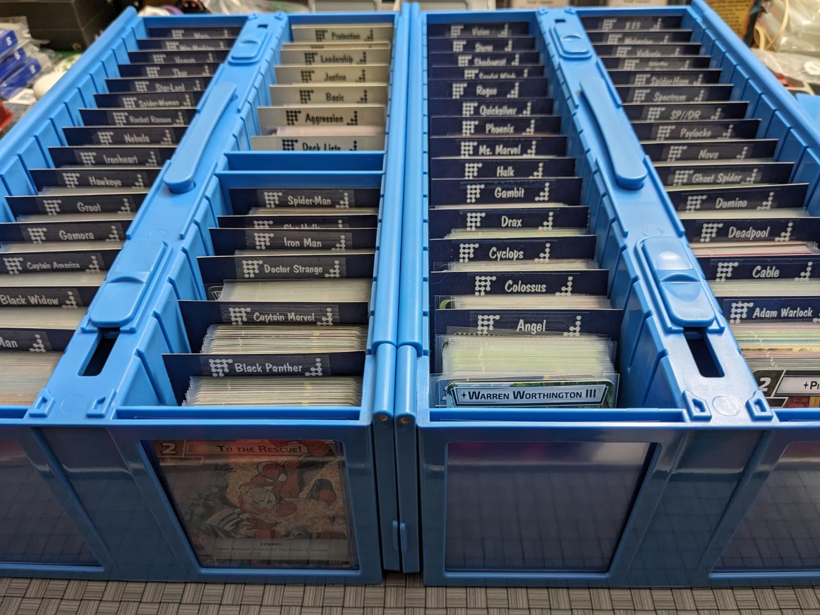 Collectible Card Bin - (Single, Gray) | Holds up to 1600 Cards | Plastic Storage Box for Pokemon, MTG & Sports Cards customer photo 1