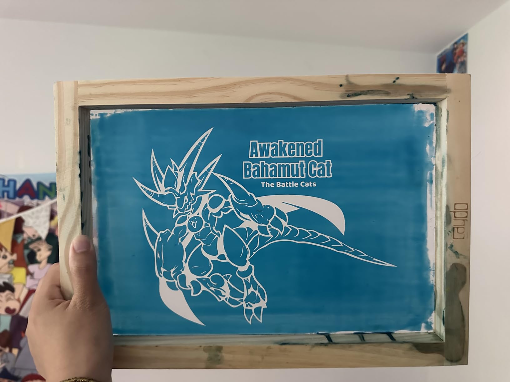Caydo 38 Pieces Screen Printing Kit Include Fabric Screen Printing Ink, 4 Size Screen Printing Frame, Screen Printing Squeegees, Inkjet Transparency Film, Ink Knife, and Mask Tape customer photo 2