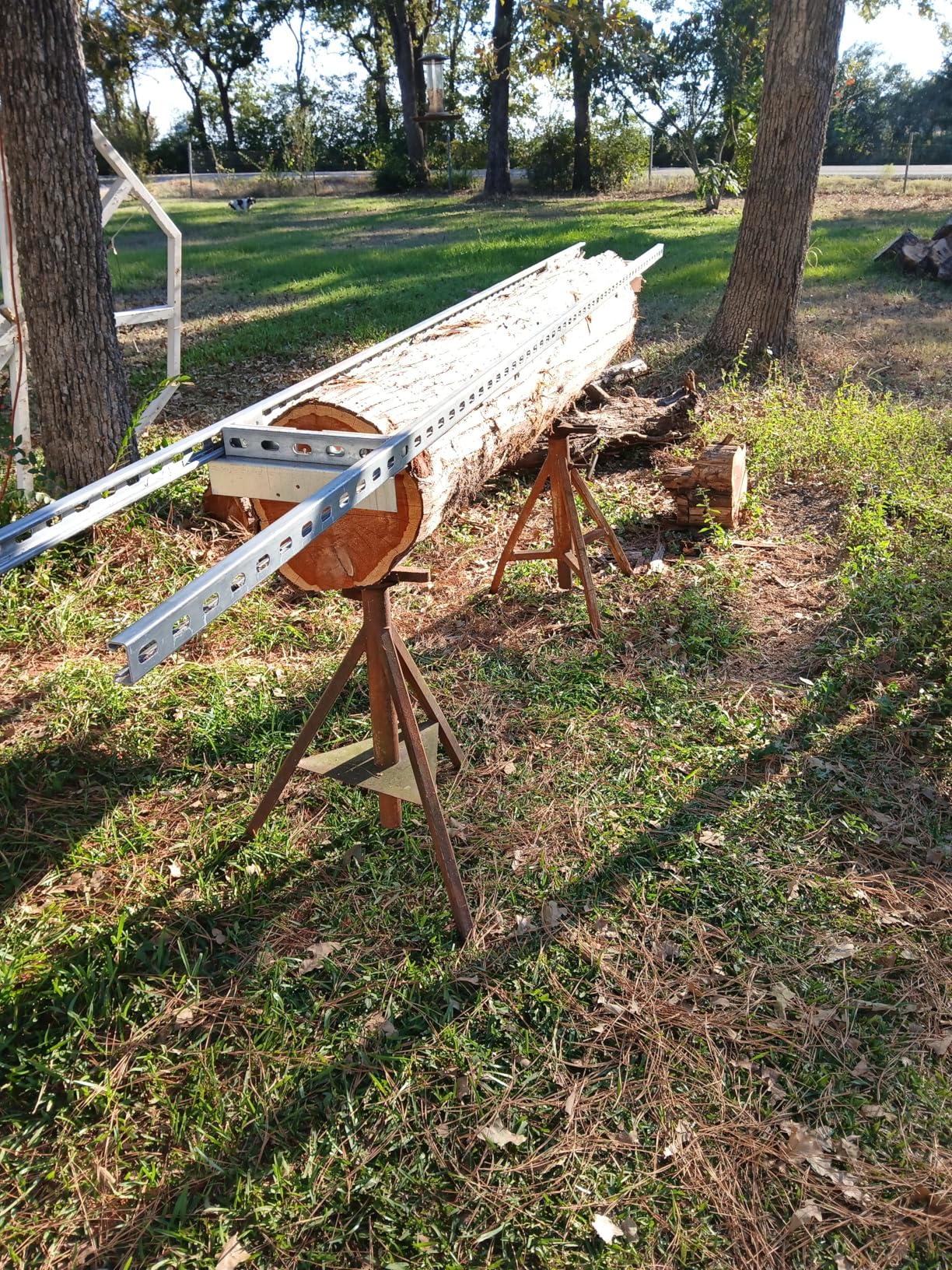 Zozen Chainsaw Mill, Portable Sawmill - Adjustable 14-36 Inches Planking Milling Bar, Flexible Cutting Guide System customer photo 1