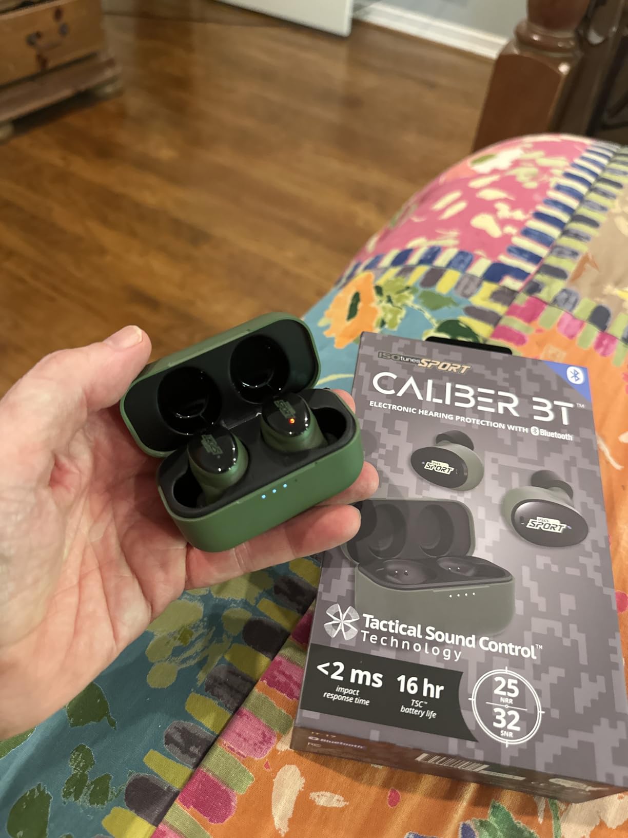 ISOtunes Sport Caliber BT Shooting Ear Protection for Gun Range, Bluetooth, 25 dB NRR customer photo 1