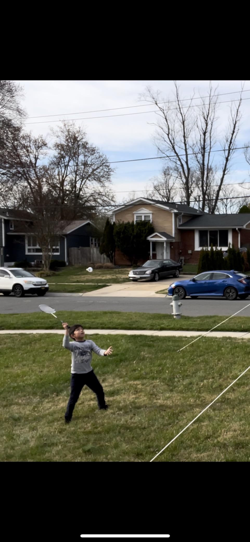 Badminton Set for Backyard, Outdoor Badminton Net with Anti-Sag Design, 4 Professional Badminton Rackets, 4 Shuttlecocks and Carry Bag for Lawn or Beach customer photo 2