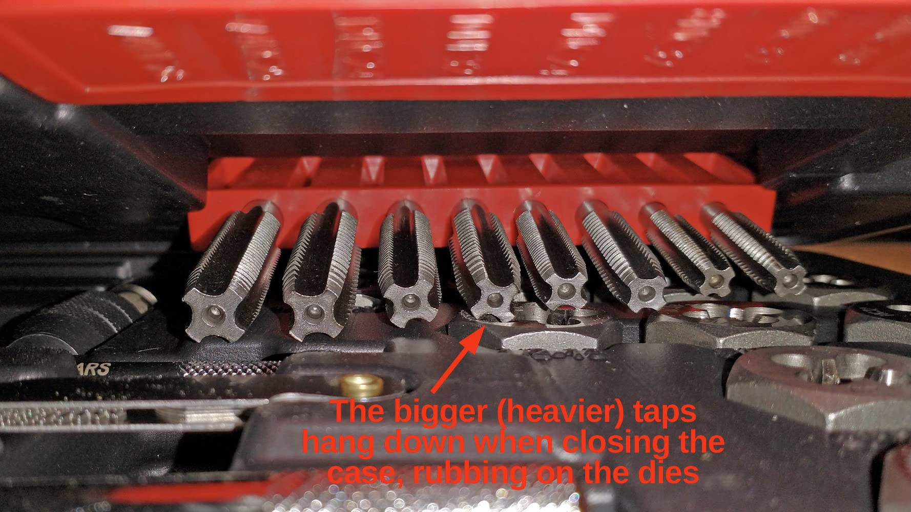 TOMMARS 51-Pc 1/4-20 to 1-14 Jumbo Tap and Die Set SAE Round Threading Dies for Threading and Rethreading Internal and External Threads customer photo 2