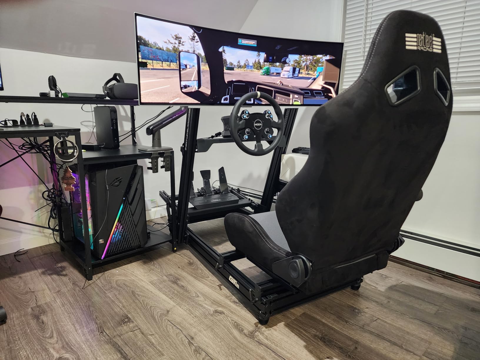 Next Level Racing GTElite Racing Simulator Cockpit - Wheel Plate Edition (NLR-E022) customer photo 1
