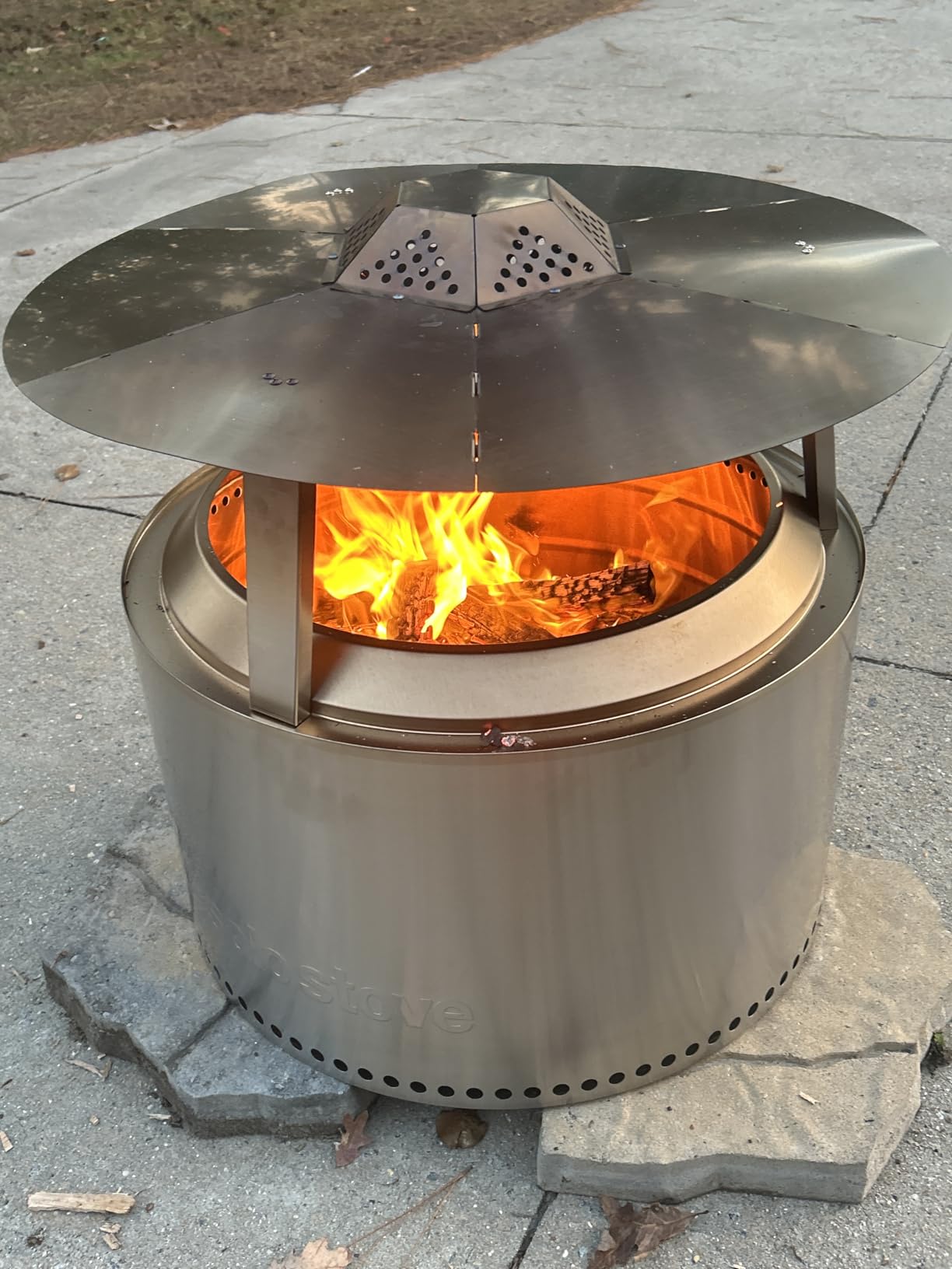 Solo Stove Yukon 2.0, 27 Inch Smokeless Fire Pit with Removable Ash Pan - Wood Burning Portable Stainless Steel Outdoor Fireplace, Ideal for 6 or More People customer photo 1