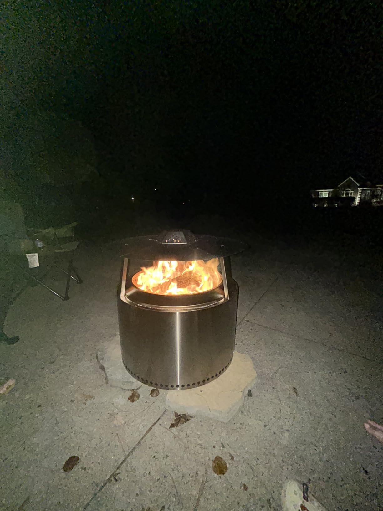 Solo Stove Yukon 2.0, 27 Inch Smokeless Fire Pit with Removable Ash Pan - Wood Burning Portable Stainless Steel Outdoor Fireplace, Ideal for 6 or More People customer photo 2