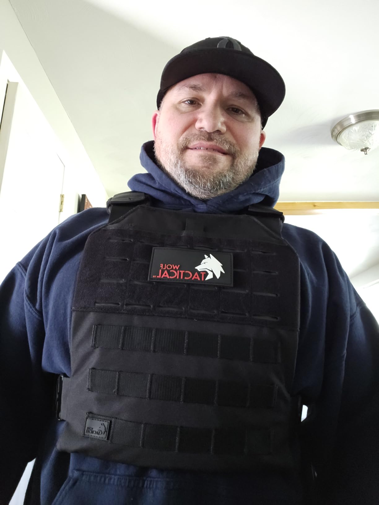WOLF TACTICAL Curved Weight Vest Plates - 5.75/8.75/14.5LB Pairs - Contoured Ergonomic Fit - WODs, Strength Training, Running, Heavy Workouts customer photo 1