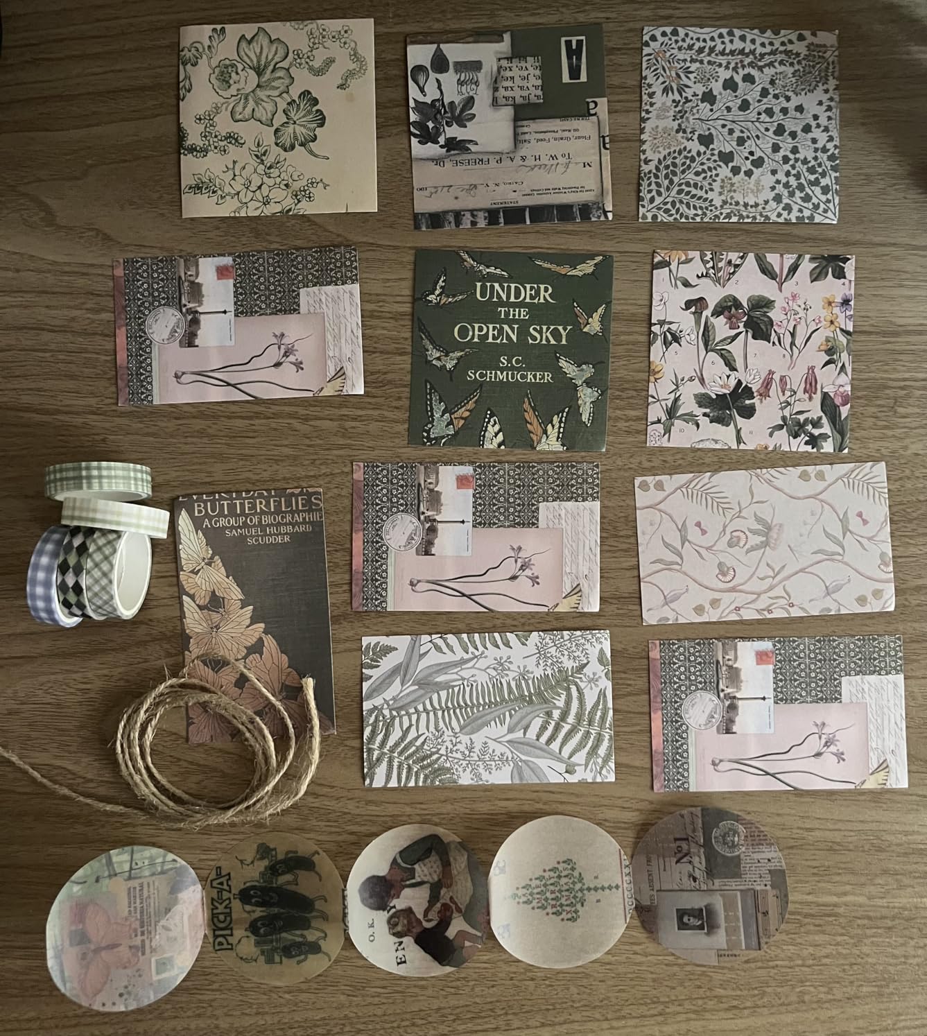 JOYCHOIC Vintage Scrapbooking Supplies Aesthetic Journaling Kit, Scrapbook Large Collection for Bullet Junk Journal, Arts Craft Collage, Beginners, Ephemera customer photo 1