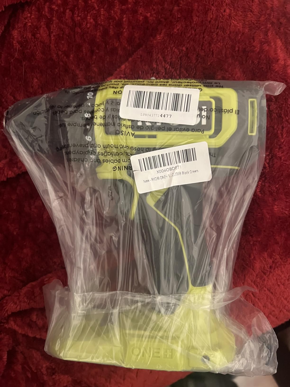 Ryobi ONE+ 18V Cordless 1/2in Drill/Driver PCL206B (Tool Only) customer photo 2