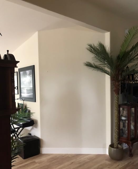 Art3d 2 Wood Slat Acoustic Panels for Wall and Ceiling - 3D Fluted Sound Absorbing Panel with Wood Finish - Walnut customer photo 1
