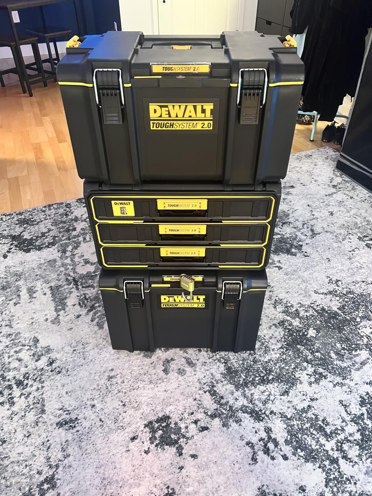 DEWALT TOUGHSYSTEM 2.0 Tool Organizer and Storage 3 Drawer Unit (DWST08330) customer photo 1