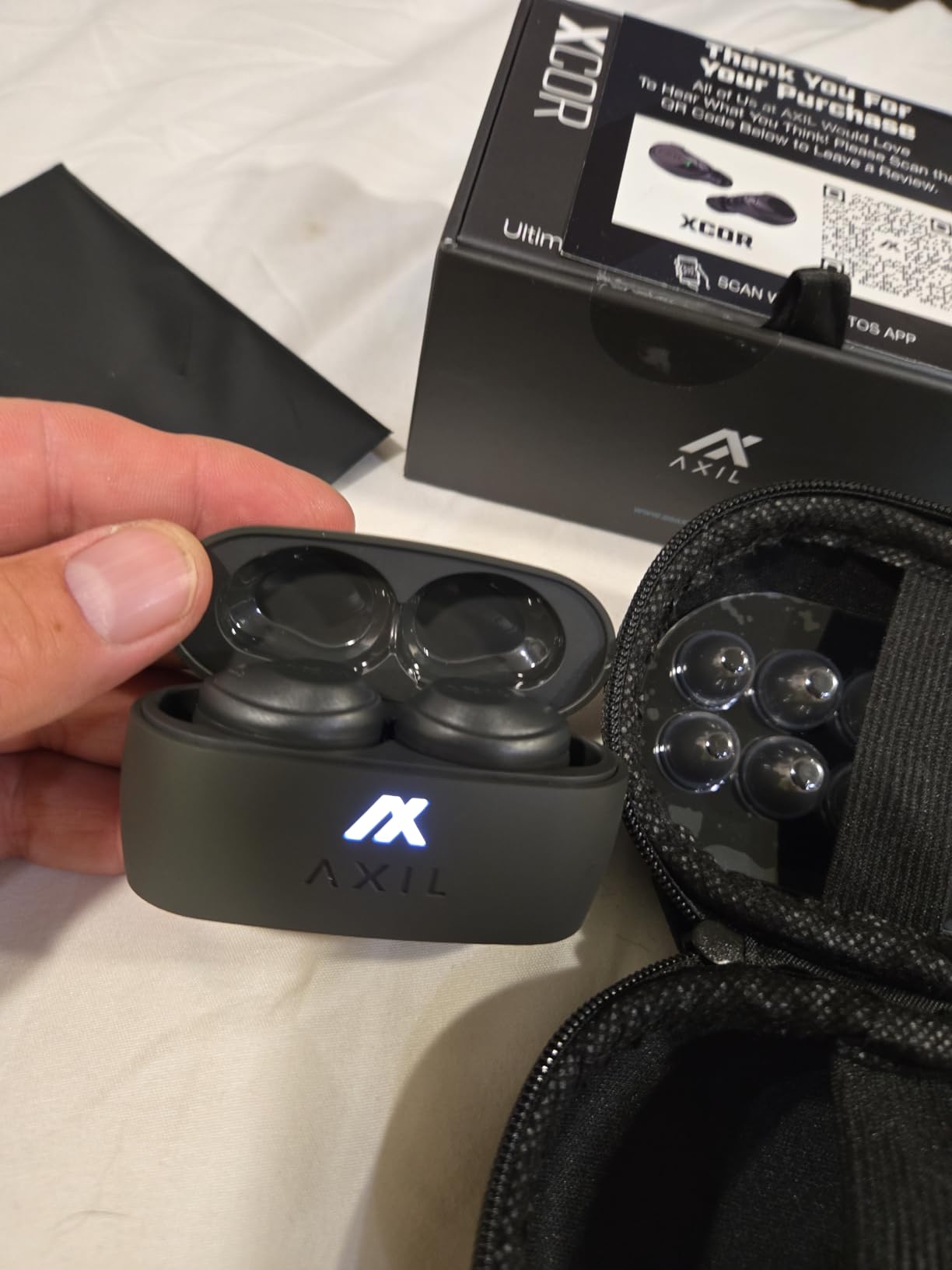 AXIL XCOR PRO Wireless Earbuds Bluetooth - HearPRO Buds with Touch Control, Bluetooth Enhancement, Hearing Protection customer photo 2