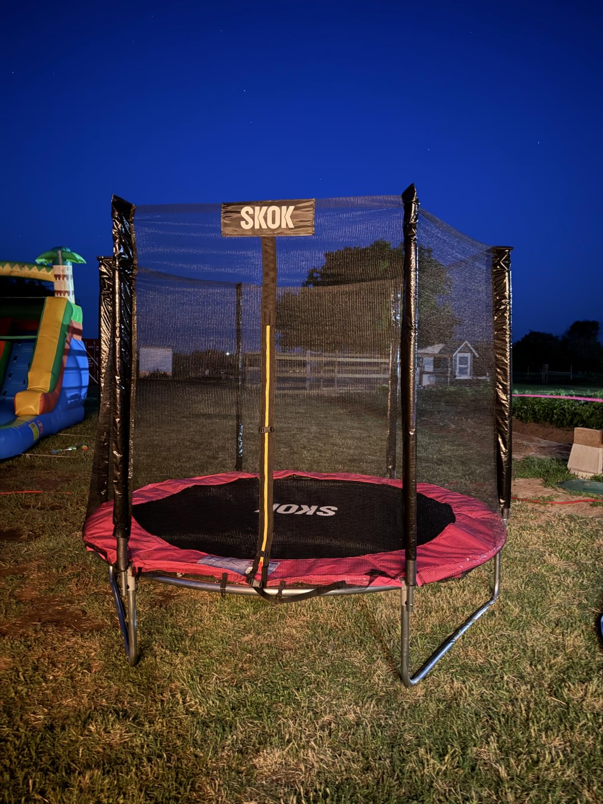 SKOK Trampoline for Kids, 400LBS Outdoor Trampoline with Net-ASTM Approved Trampoline for Children and Adults customer photo 1