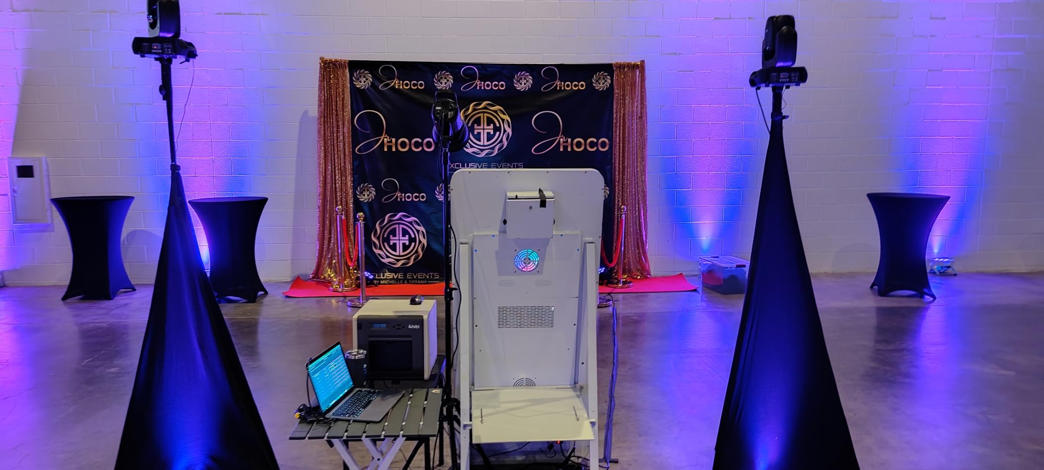 HOLDLAMP 120W Moving Head DJ Lights, 18-Facet Prism Stage Lighting 8 Gobos and 8 Colors Spotlight with DMX and Sound Activated Modes for Wedding Parties Church Live Band Show Bar customer photo 1