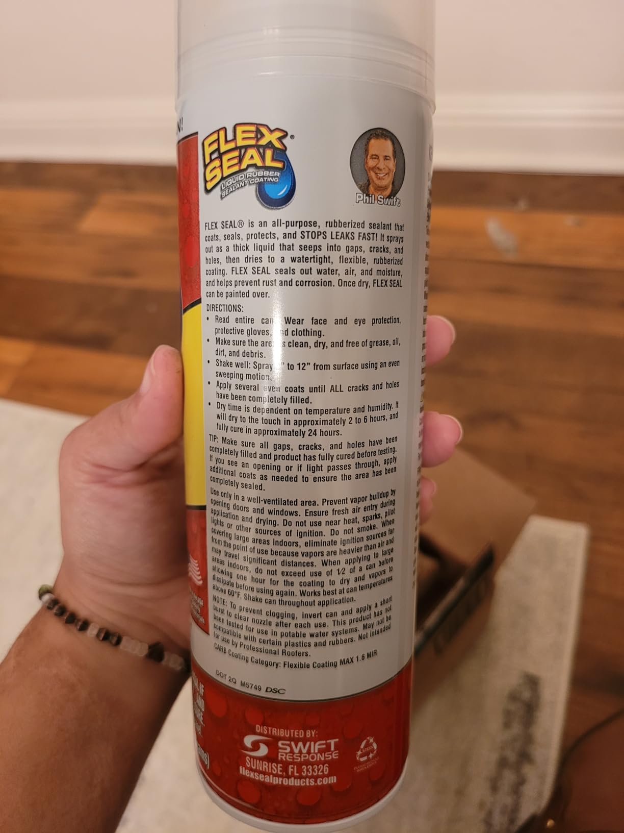 Flex Seal MAX, 17 oz, 2-Pack, Clear, Stop Leaks Instantly, Waterproof Rubber Spray On Sealant Coating, Perfect for Gutters, Wood, RV, Campers, Roof Repair, Skylights, Windows, and More customer photo 2