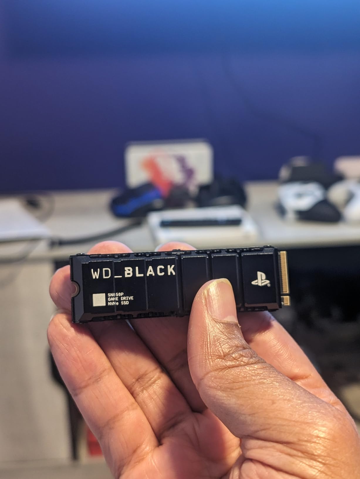 WD_BLACK 1TB SN850P NVMe M.2 SSD Officially Licensed Storage Expansion for PS5 Consoles with Heatsink customer photo 1