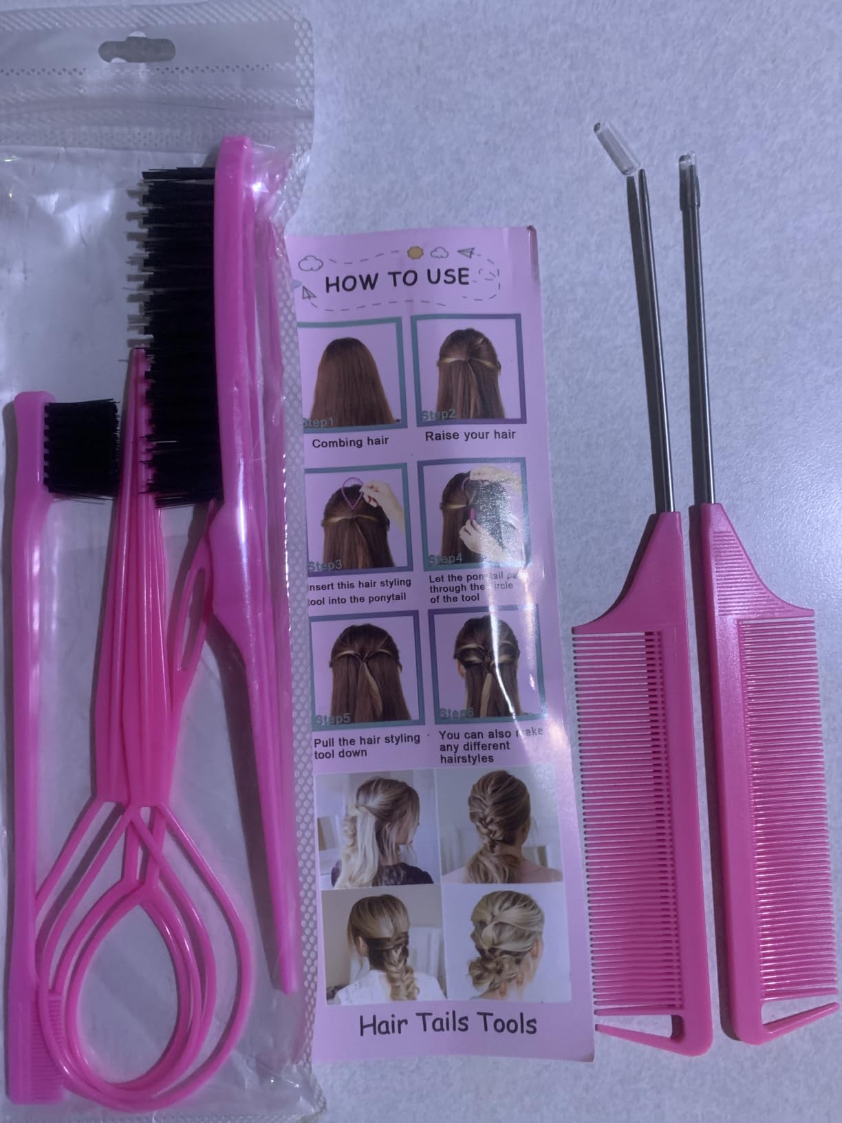 Curling Iron Hair Crimper Waver - TYMO ROVY Beach Waves Curling Wand, Ionic Deep Waver Hair Curler Tool with Ceramic 3 Barrel for Women, Dual Voltage, Anti-Scald, Easy to Use, Pink, 1.25 Inch customer photo 2