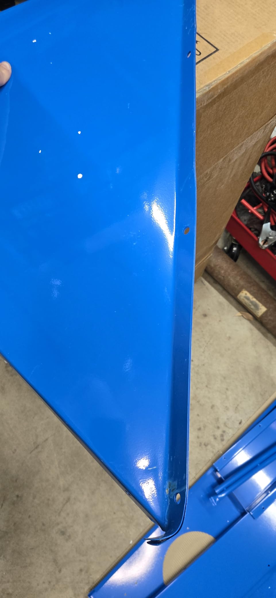 40 Gallon Bench Top Air Sandblasting,Heavy Duty Steel Cabinet Sandblaster Abrasive Blast with Gun and 4 x Nozzles Air Compressor Delivery 60-125PSI/6-25CFM for Rust Removal, Stain, Paint customer photo 2