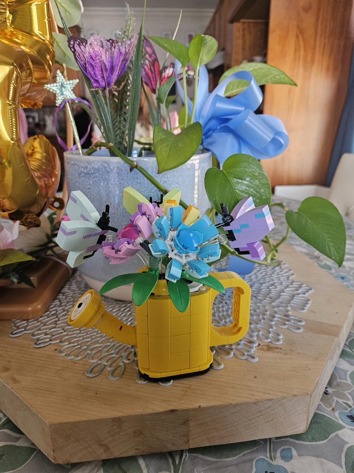 LEGO Creator 3-in-1 Flowers in Watering Can Building Toy (31149) customer photo 1