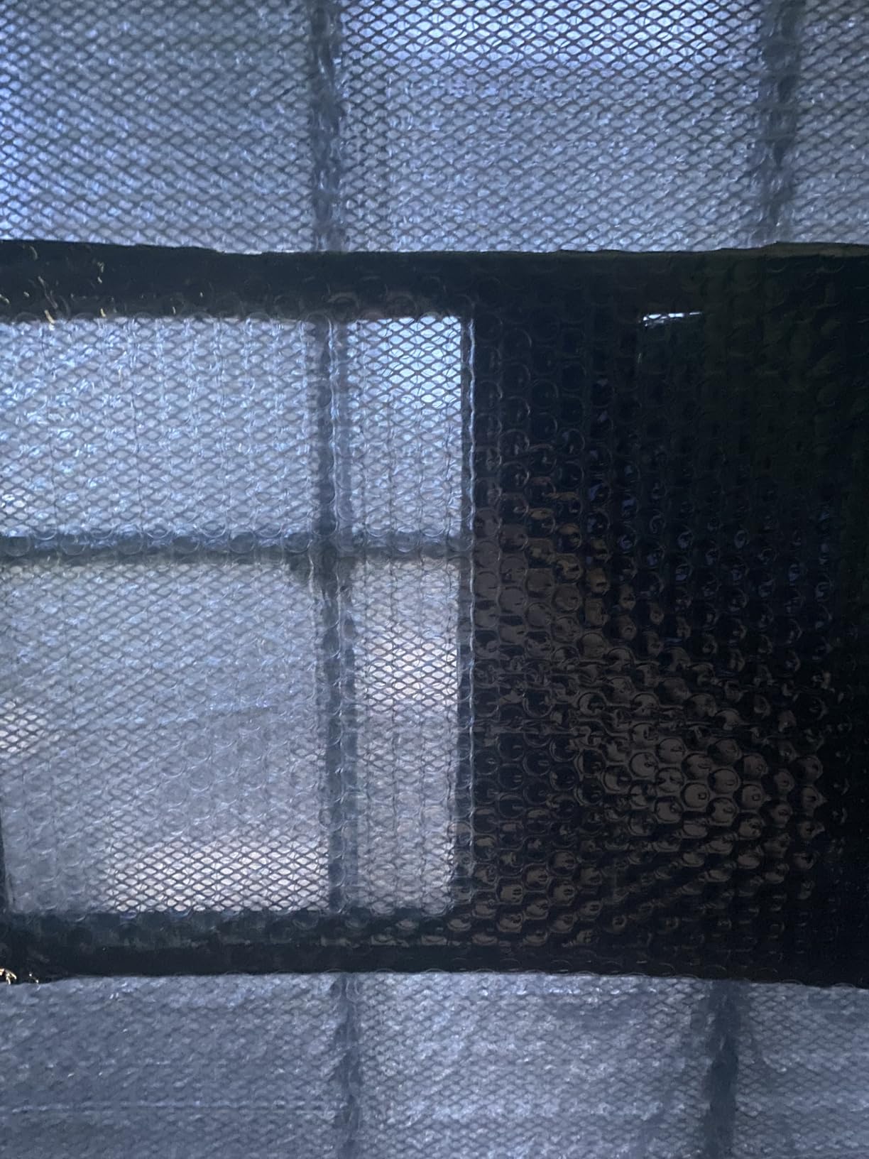 Reflective Bubble Insulation Sheet, Double Side Aluminum Foil Bubble Shield, Aluminum Foil Thermal Insulation Radiant Barrier for Windows, RV, Roof, Garage Door (23.6IN X 10FT) customer photo 2