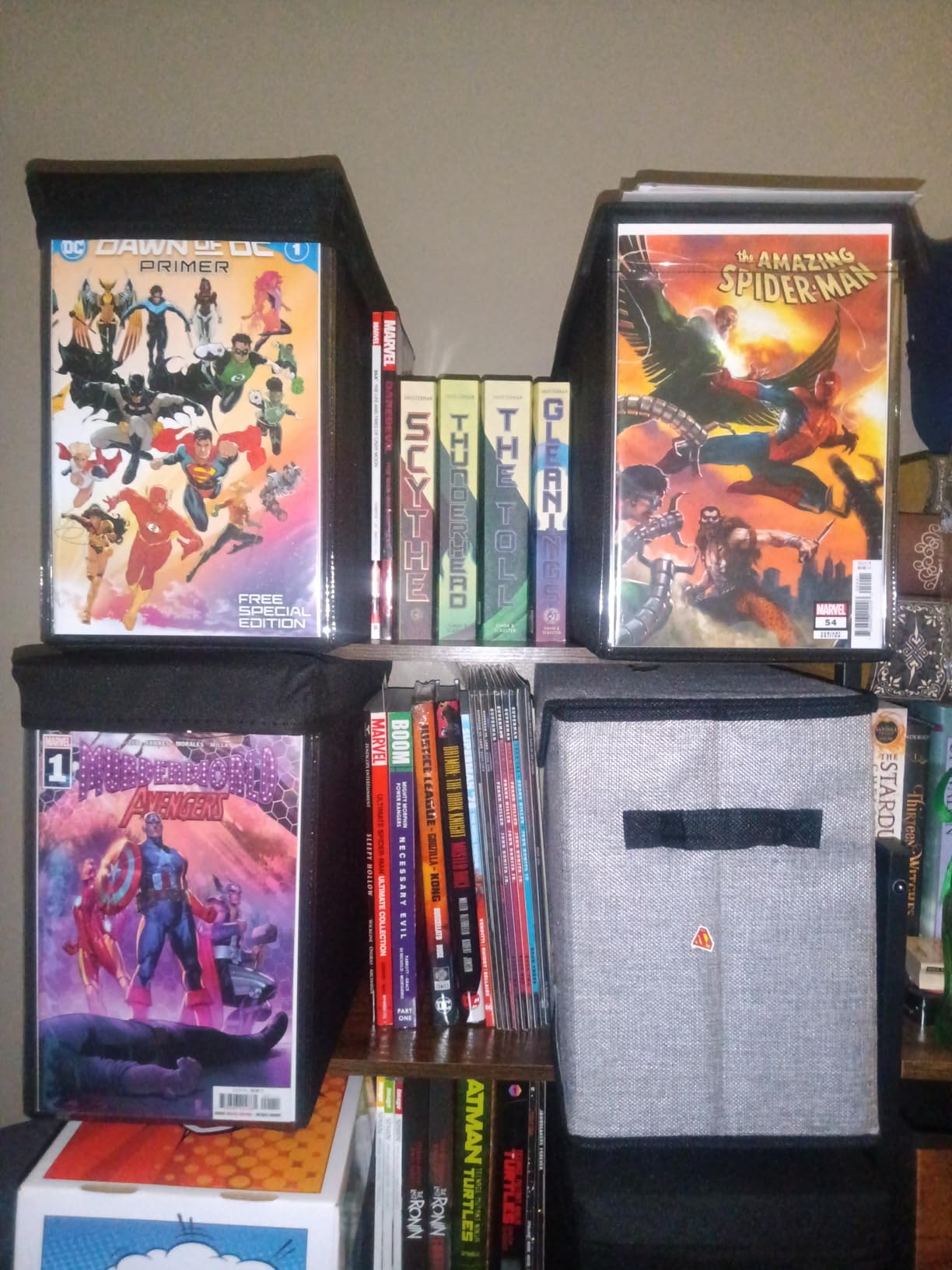 Comic Book Storage Box with Comic Book Display Window [Patent Pending] customer photo 2
