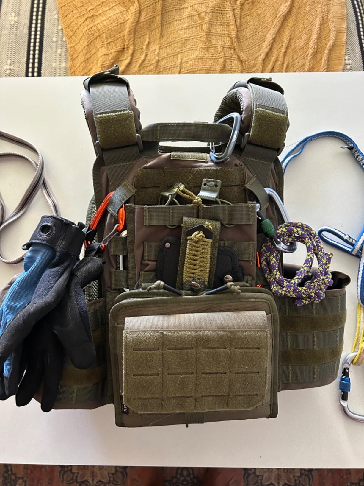 MGFLASHFORCE Tactical Vest Molle Airsoft Vest for Men customer photo 2