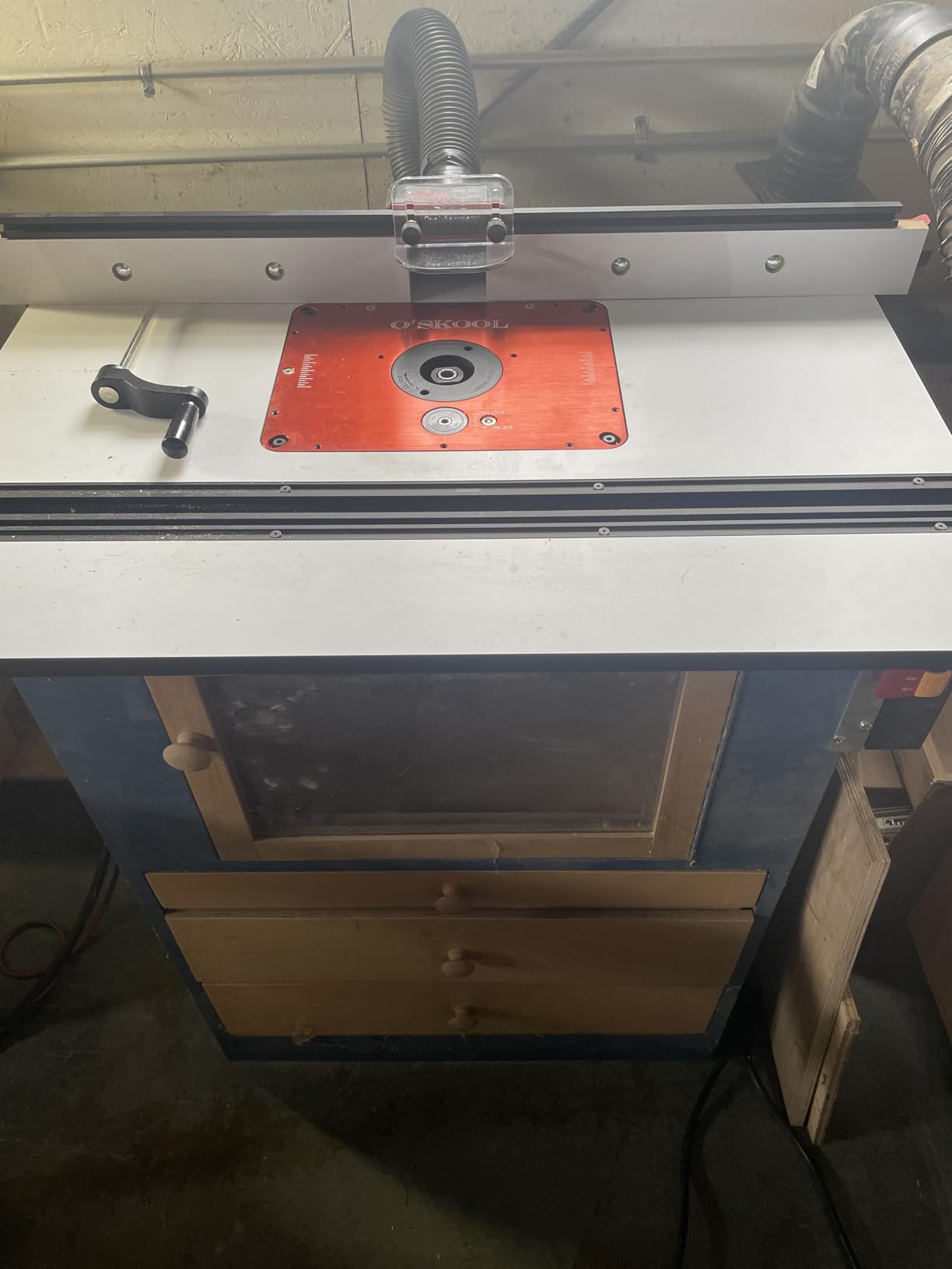 O'SKOOL Router Lift Systems for 4.2