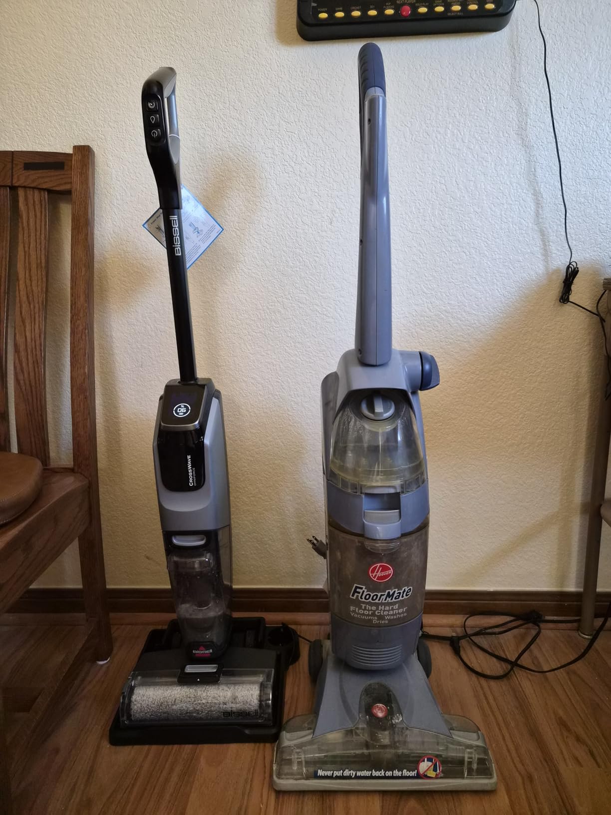 Bissell CrossWave OmniForce Cordless Wet Dry Vacuum Mop, Multi-Surface Floor Cleaner with Tangle-Free Brush Roll & Dedicated Dry Vacuum Mode, 3882 customer photo 1