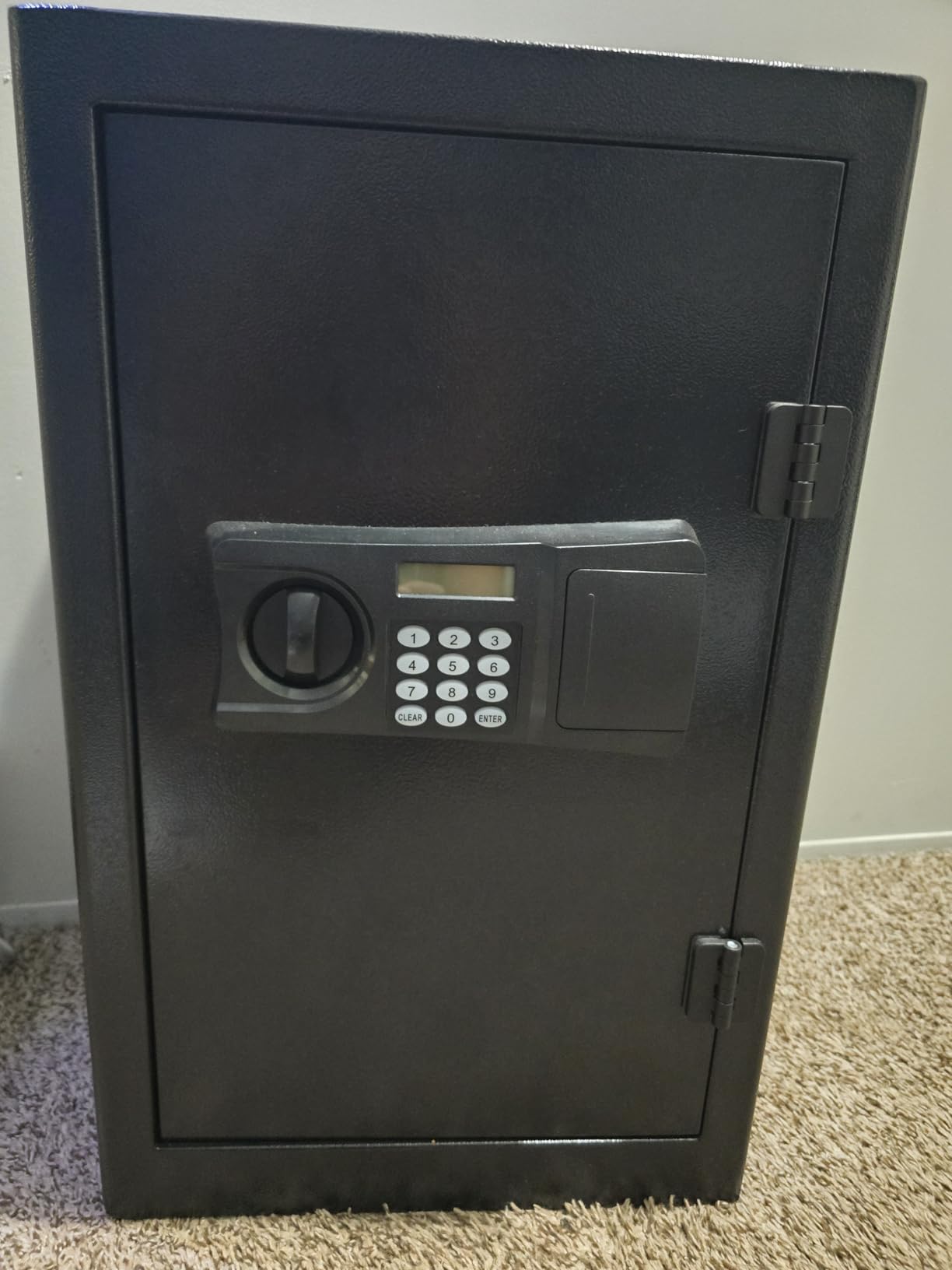 Large Fireproof Safe for Home Office, Digital Security Safe Box with Digital Backlit Keypad, Emergency Key and Anti-Theft Alarm, Personal Safes for Cash Documents Jewelry Valuables (7.0 Cuft) customer photo 2
