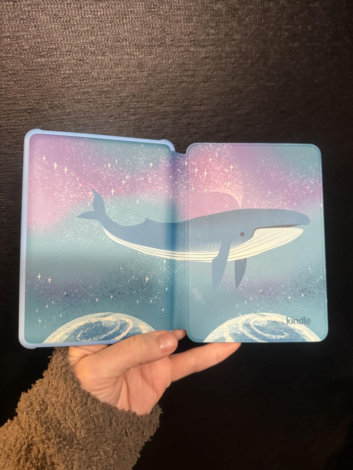 Kindle Kids 16GB (newest model) - If it breaks, we will replace it, includes ad-free books and cover, with glare-free display, faster page turns - Ocean Explorer customer photo 1