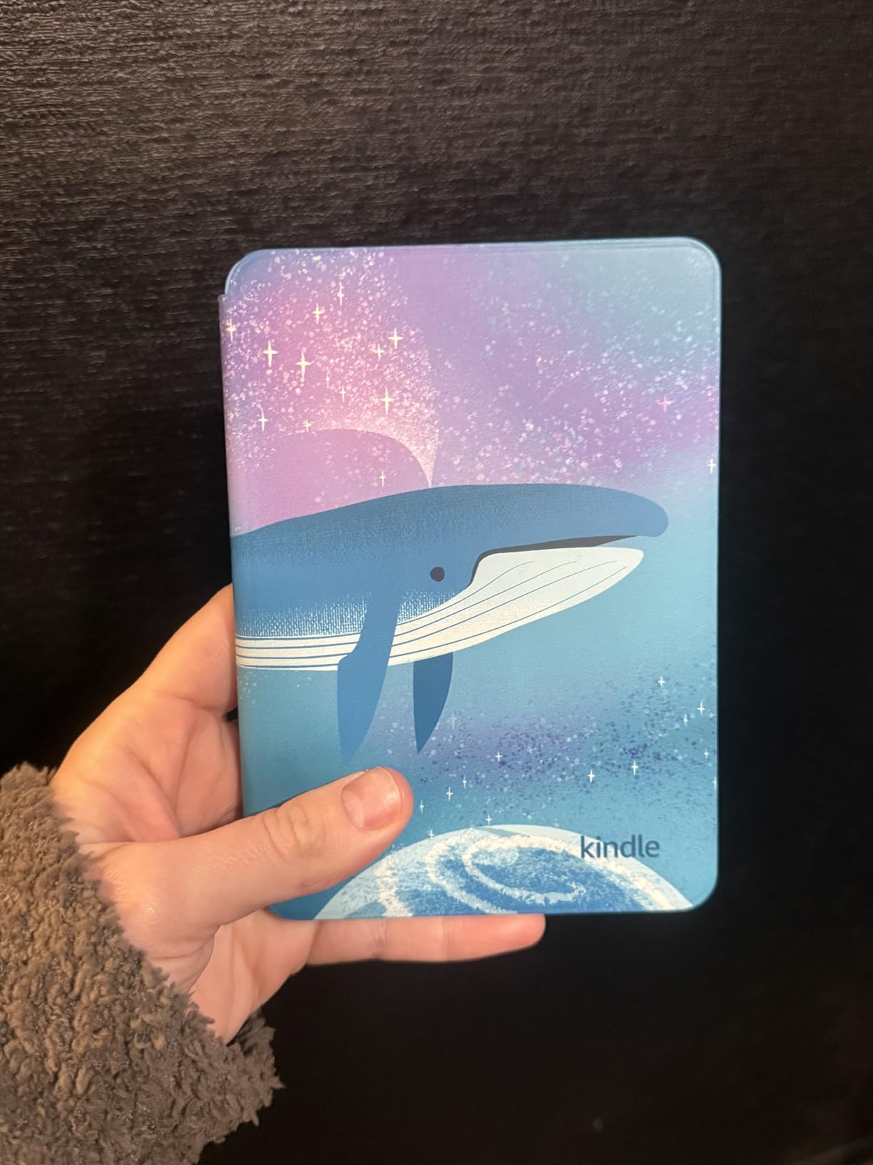 Kindle Kids 16GB (newest model) - If it breaks, we will replace it, includes ad-free books and cover, with glare-free display, faster page turns - Ocean Explorer customer photo 2