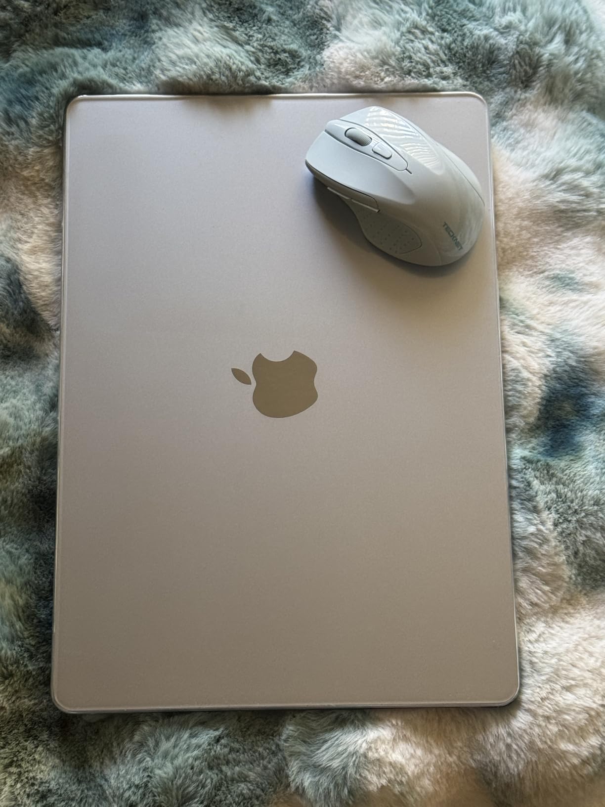 TECKNET Wireless Mouse (BT5.0/3.0 & 2.4G) Rechargeable 4800 DPI Silent USB A & Bluetooth Mouse 6 Buttons, Wide Compatibility - Grey customer photo 2