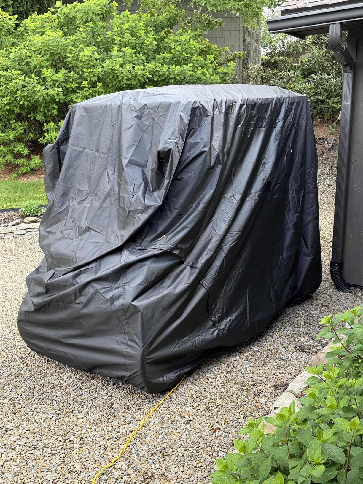 Golf Cart Cover 2/4/6 Passenger, All-Weather Protection Golf Cart Rain Covers, UV Resistant with Windproof Buckle Golf Cart Accessories (Fits for Club Car, for EZGO, for Yamaha) customer photo 1