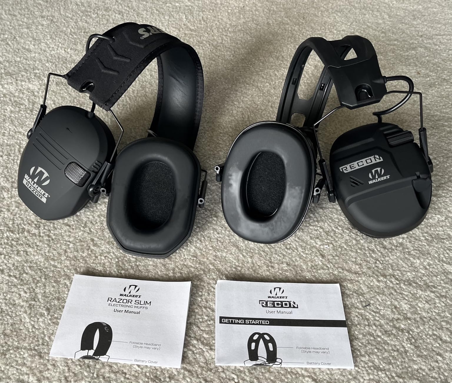 WALKER'S Recon Digital Muffs - IPX4 Weather-Resistant HD Speakers Hunting Range Shooting Electronic Muffs customer photo 1
