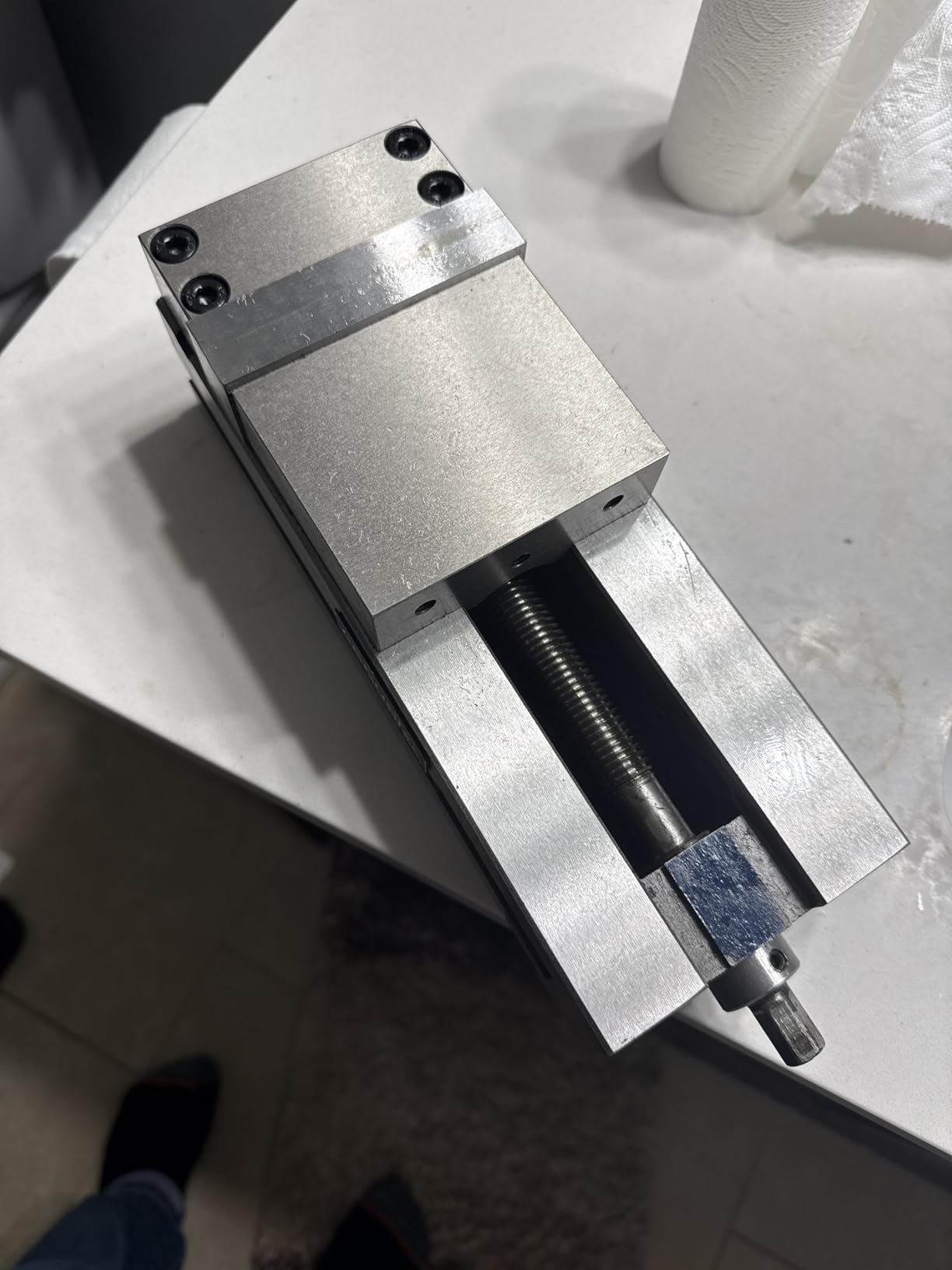 Accusize Industrial Tools 3 Inch Super-Lock Precision C.N.C. Machine Vise 0.0002 Inch, FA23-5203 customer photo 2