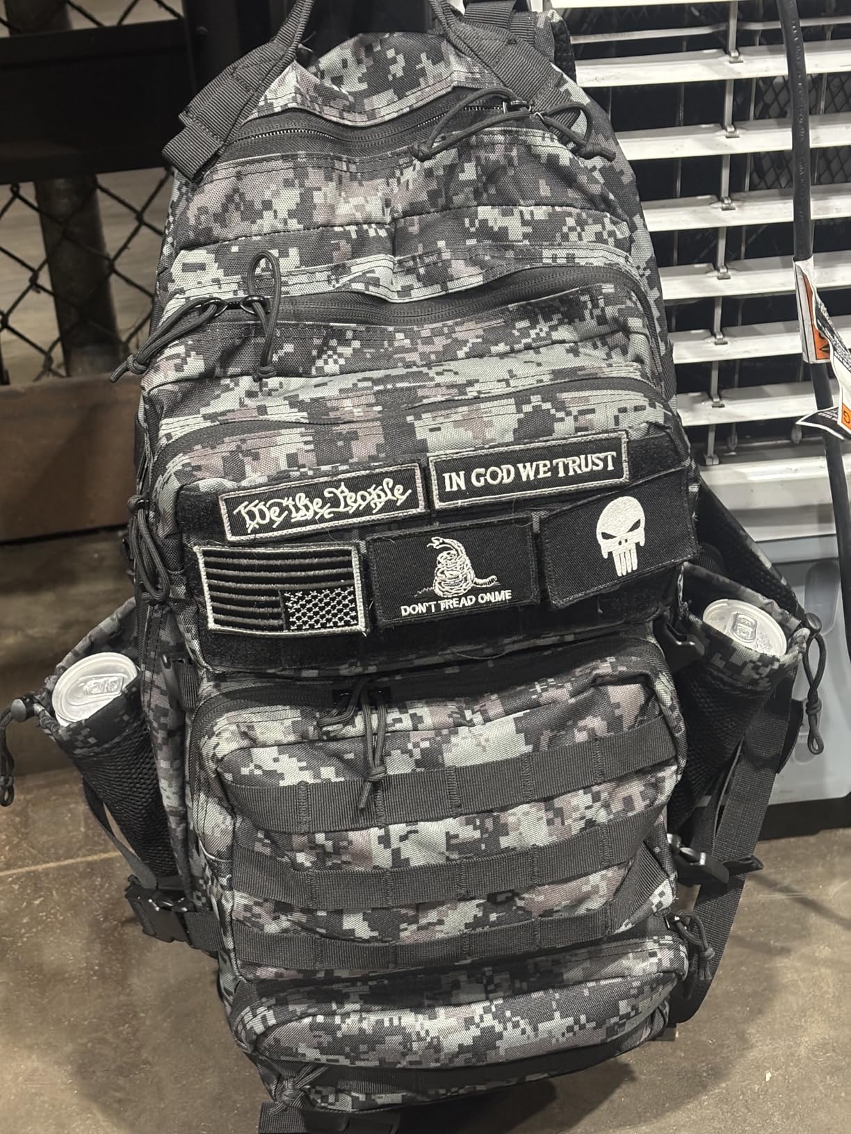 50L Military Tactical Backpack Large Day Backpack for Men Molle Army 3 Days Assault Pack Bug Out Bag Water Resistant and Heavy Duty Hiking Treeking Rucksack - Black customer photo 2