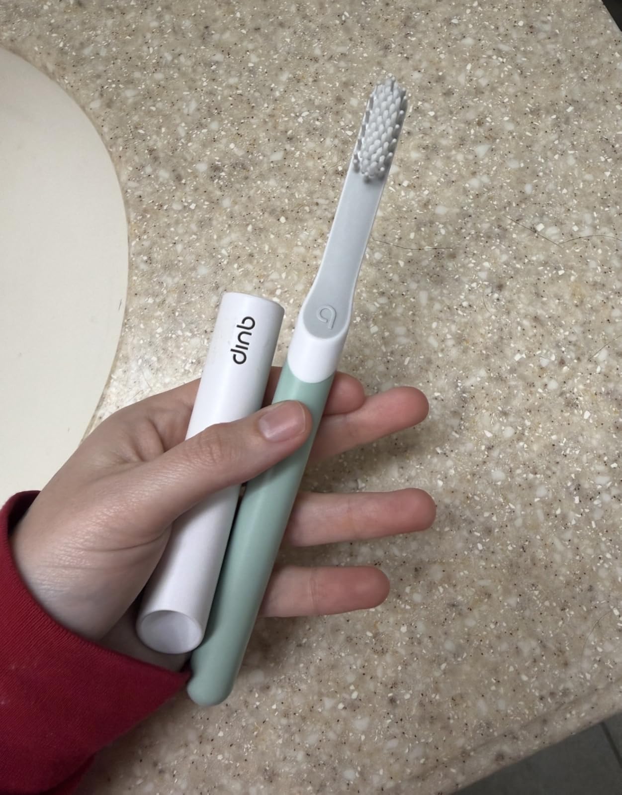 Laifen Wave Electric Toothbrush, Oscillation & Vibration Sonic Electric Toothbrush for Adults with 3 Brush Heads, IPX7 Waterproof Magnetic Rechargeable Travel Powered Toothbrush (Blue Aluminum Alloy) customer photo 2