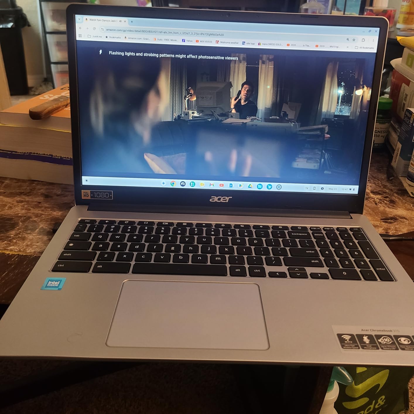Acer CB315-4H-C8XU Chromebook Laptop | Intel Celeron N4500 | 15.6