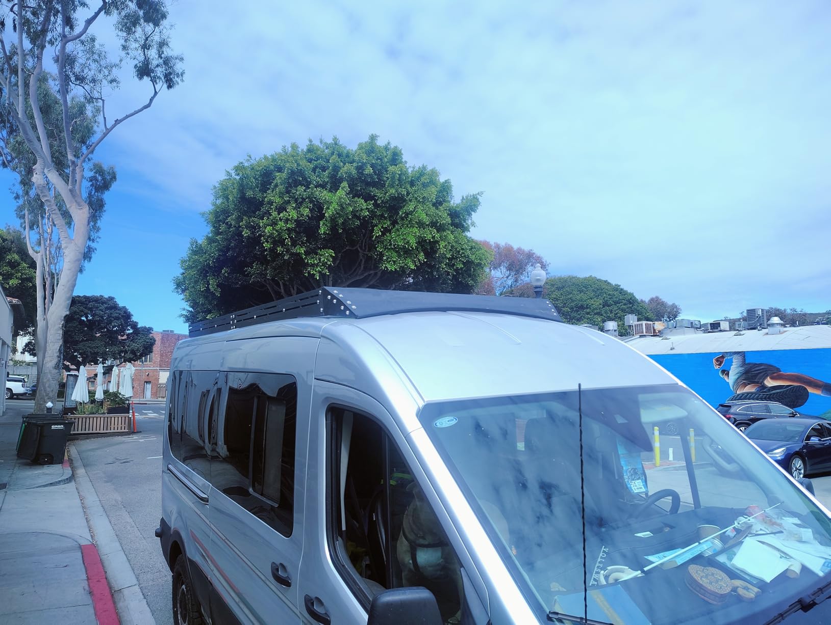 MELIPRON Camper Van Roof Rack Fit for Ford Transit 148