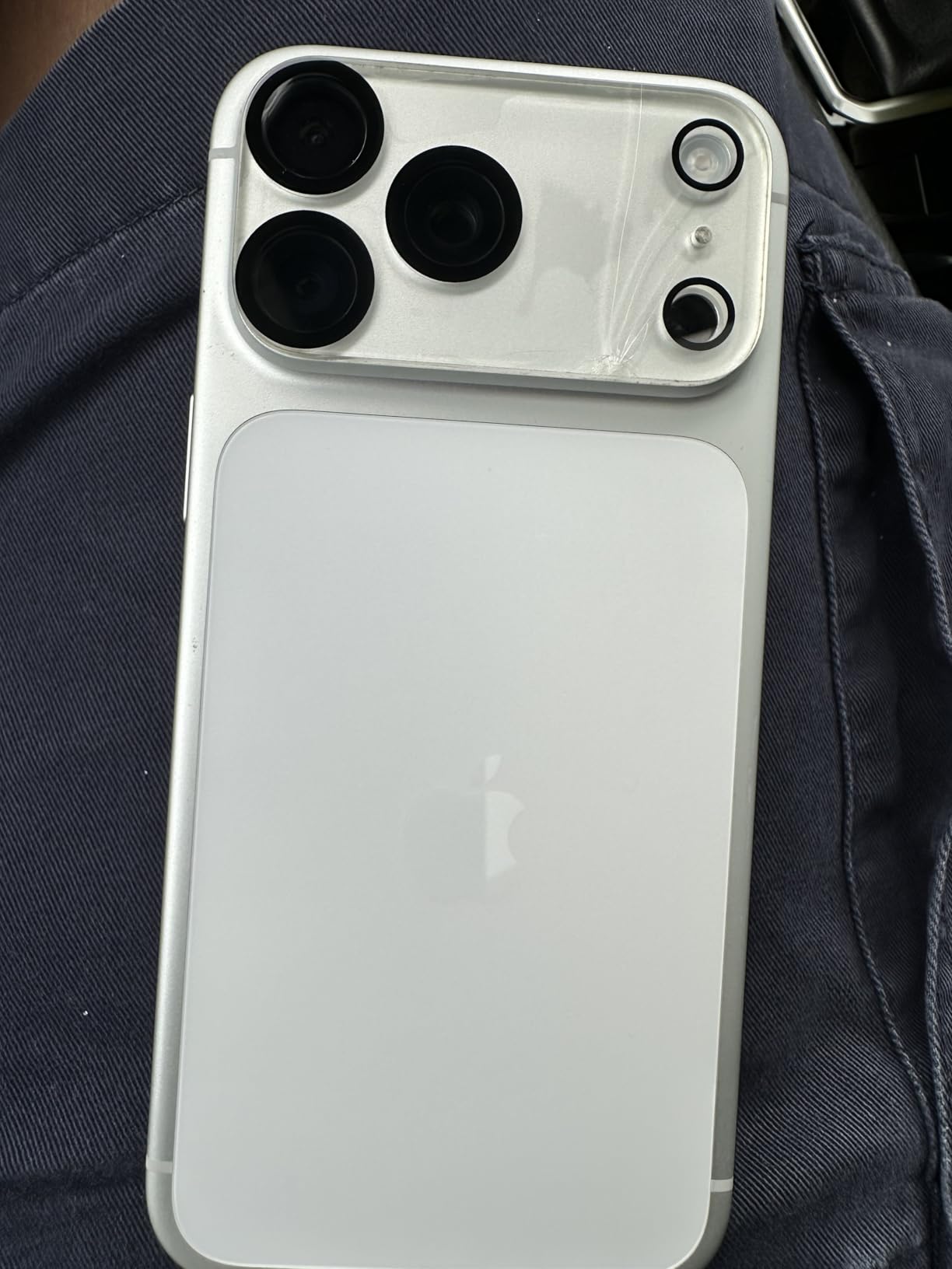 for iPhone 16 Pro Max Case Clear, Compatible with Magsafe, Anti-Yellowing, Military-Grade Protection, Shockproof Slim Magnetic Phone Case Cover, Transparent customer photo 2