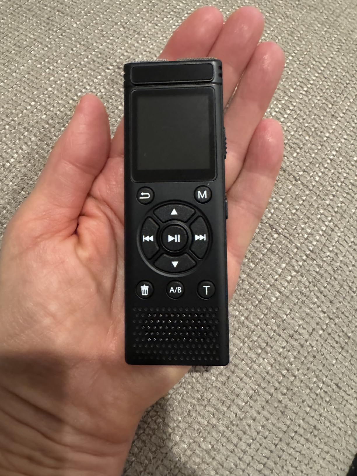 136GB Digital Voice Recorder with Playback, 9000 Hours Audio Recording Device, Voice Activated Recorder with Noise Reduction, A-B Repeat, MP3 Player and Password for Lectures Meeting/Classes/Interviews customer photo 2