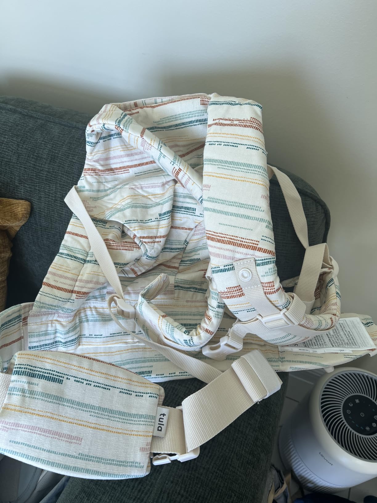 Baby Tula Explore Carriers - Breathable Baby Carrier Newborn to Toddler - Adjustable Toddler Carrier - Multiple Ergonomic Positions Front and Back - Ergonomic Fit for 7-45 lb - Mesh, Urbanista customer photo 2