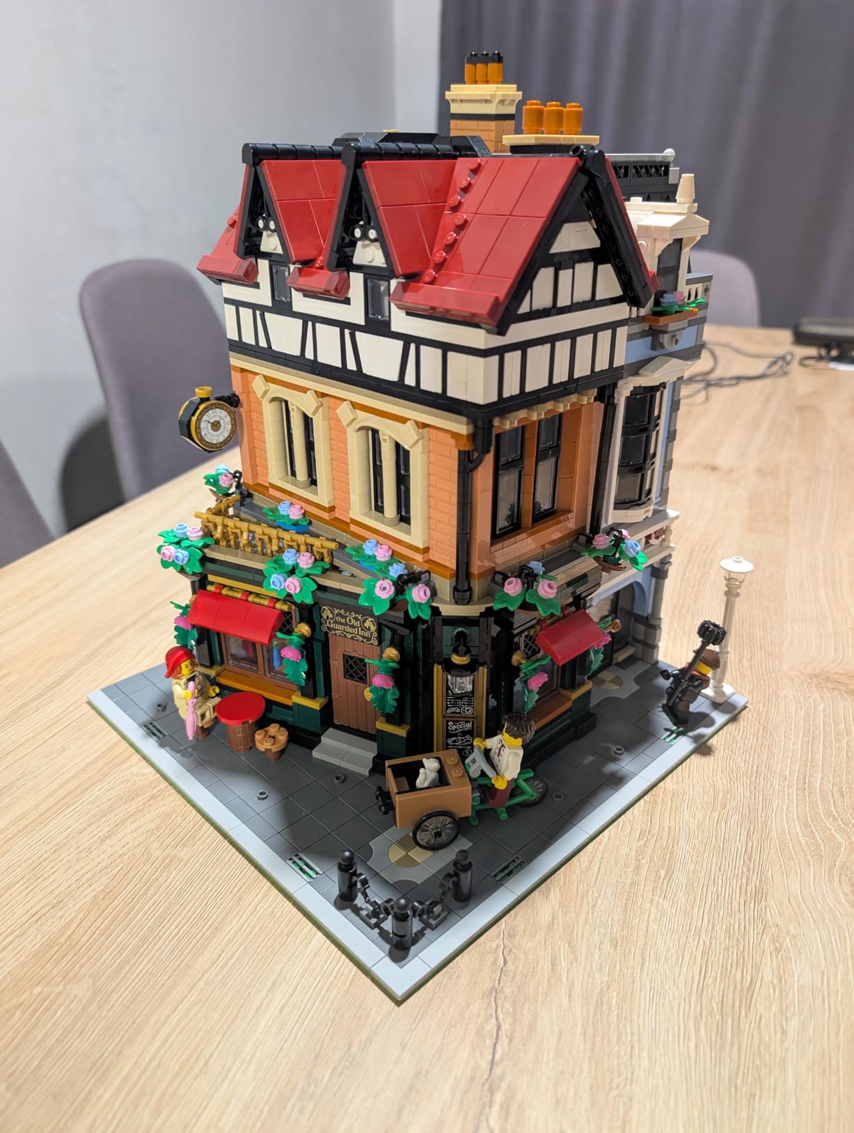 LEGO Icons Tudor Corner Building Set for Adults 18+ - DIY Miniature House Kit - Collectible Mini House Building Set - 10350 customer photo 1