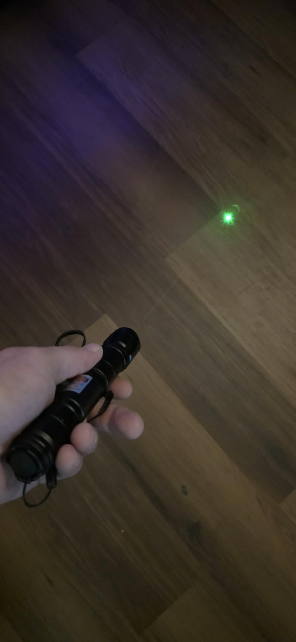HITEKK High Power Green Laser Pointer | Tactical Long Range Green Laser Pointer | Single Press On/Off Tactical Lazer Pointer | Rechargeable Lazer Pointer and Carrying Case (X3) customer photo 2