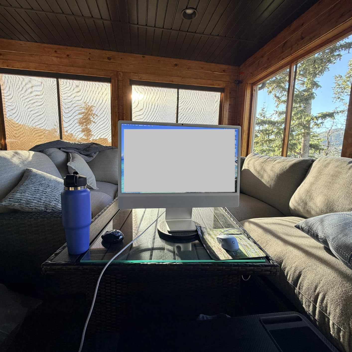 2024 iMac All-in-One Desktop Computer with M4 chip with 10-core CPU and 10-core GPU: Built for Apple Intelligence, 24-inch Retina Display, 16GB Unified Memory, 256GB SSD Storage; Silver customer photo 1