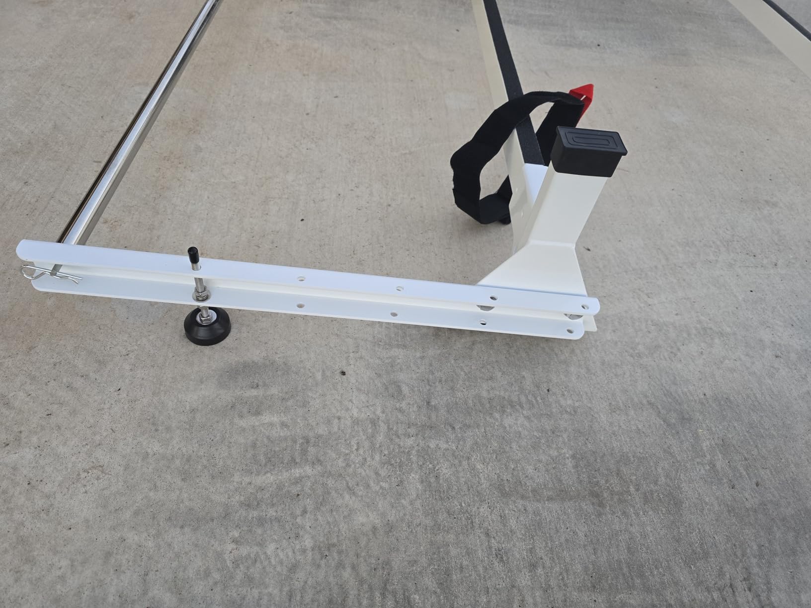 MELIPRON Van Roof Ladder Rack with Rear Roller Fits for 2013-2026 RAM ProMaster, Steel Cargo Van Rack with Anti-Rust Coating, Ideal for Transporting Ladders, Pipes customer photo 1